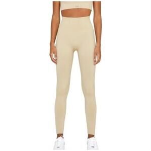 Set Active Sculptflex Seamless Leggings Women M Oat Milk High Waist Stretch